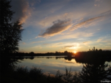 Sonnenuntergang (Finnland)